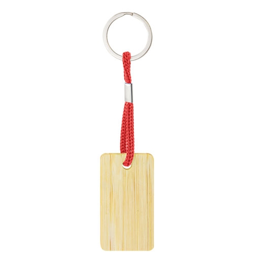 LLAVERO DE BAMB? RECTANGULAR "YIBIN" 1 LLAVERO DE BAMB? RECTANGULAR "YIBIN"