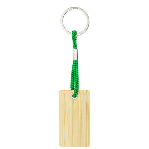 LLAVERO DE BAMB? RECTANGULAR "YIBIN" 1 LLAVERO DE BAMB? RECTANGULAR "YIBIN"