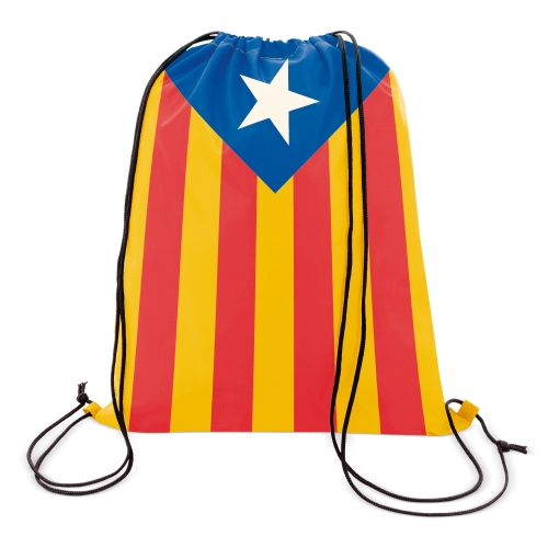 BOLSA MOCHILA 210T INDEPENDENTISTA CATALANA 1 BOLSA MOCHILA 210T INDEPENDENTISTA CATALANA