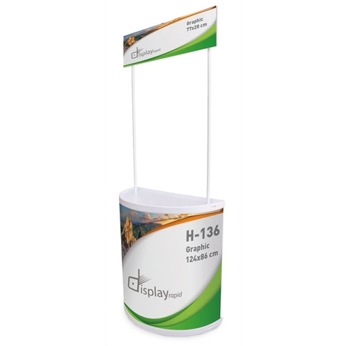 MOSTRADOR SEMICIRCULO PROMOCIONAL "ONZO" 1 MOSTRADOR SEMICIRCULO PROMOCIONAL "ONZO"