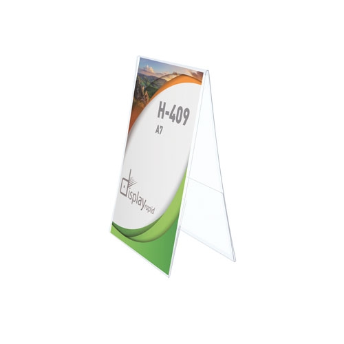 PORTAGRAFICA PVC DUO VERTICAL A7 "DALY" 1 PORTAGRAFICA PVC DUO VERTICAL A7 "DALY"