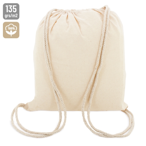 BOLSA MOCHILA ALGODON "ASSAM" 1 BOLSA MOCHILA ALGODON "ASSAM"