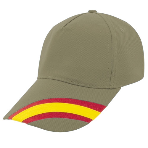 GORRA NACIONAL 5 PANELES ALGODN PEINADO "DEVA" 1 GORRA NACIONAL 5 PANELES ALGODN PEINADO "DEVA"