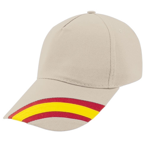 GORRA NACIONAL 5 PANELES ALGODN PEINADO "DEVA" 1 GORRA NACIONAL 5 PANELES ALGODN PEINADO "DEVA"