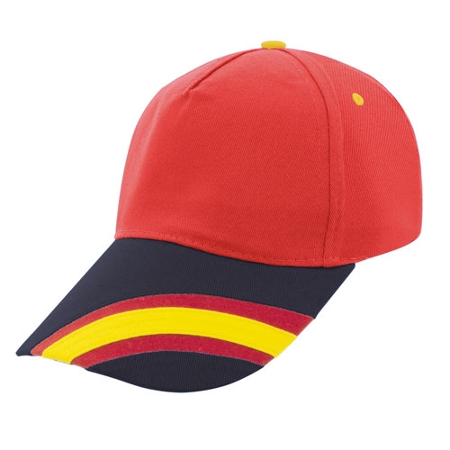 GORRA NACIONAL 5 PANELES ALGODN PEINADO "DEVA" 1 GORRA NACIONAL 5 PANELES ALGODN PEINADO "DEVA"