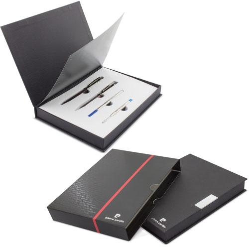 ESTUCHE BOLIGRAFO+ROLLER DOBLE RECAMBIO GENOVA PIERRE CARDIN 1 ESTUCHE BOLIGRAFO+ROLLER DOBLE RECAMBIO GENOVA PIERRE CARDIN